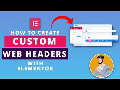 How to Create a Header for Your Website with Elementor || Elementor Wordpress header tutorial