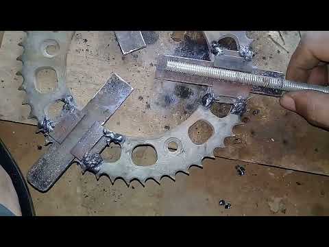 torno mecânico caseiro...lupa caseira parte 1