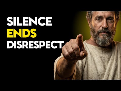 5 Silent Stoic Responses That Make Disrespect Stop Immediately | Stoic Philosophy