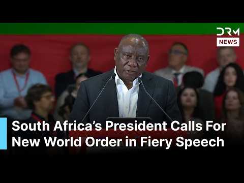 South Africa’s Ramaphosa Slams Israel Over Gaza, Defends ICJ Case, Demands UN Reform at GPM | AC1G