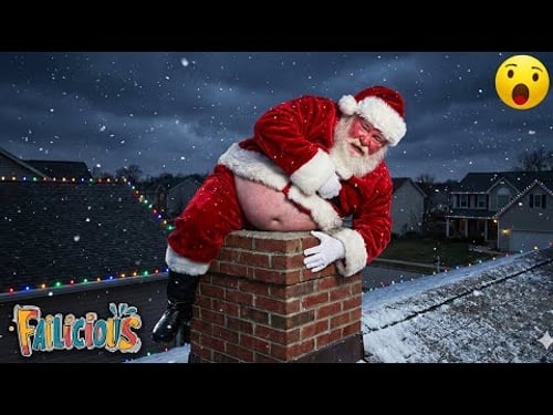 Funny Christmas Fails Caught on Camera 🎁🎄 Funny Holiday Videos | Try Not To Laugh