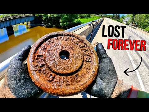 Magnet Fishing This Bridge… We Pulled Up Something LOST FOREVER!