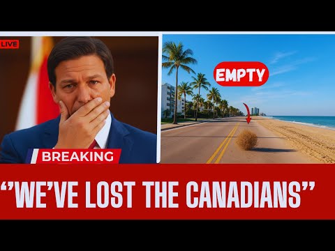 MILLIONS Are Leaving: Florida Governor PANICS After Canadian Snowbirds Leave Florida!