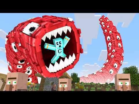 Taking on HORRIBLE Minecraft Bosses