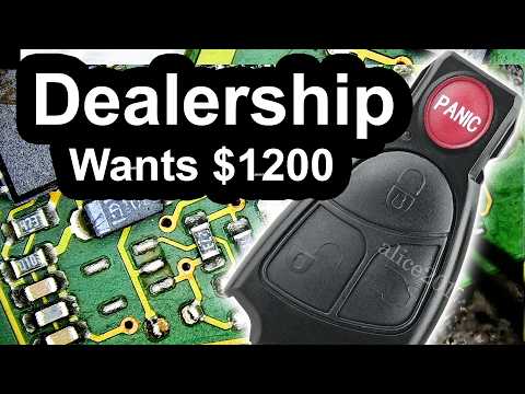 Two Benz key fobs Fixed. Dealership quoted $1200 each.