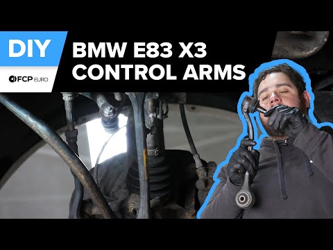 BMW X3 Control Arm & Tie Rod Replacement DIY (2004-2010 BMW E83 X3 3.0i, 3.0si, 2.5i, xDrive30i)