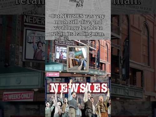 How NEWSIES Almost Lost Jeremy Jordan