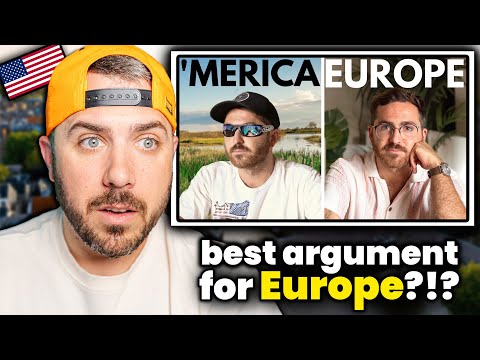 American reacts to 'How I See the US After Living in Europe for 2 Years'