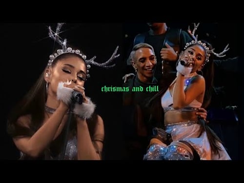 ariana grande christmas and chill medley live from the sweetener tour