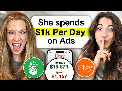 This Etsy Seller Spends $1k Per Day on Ads | Full Strategy @shawnalynn2083