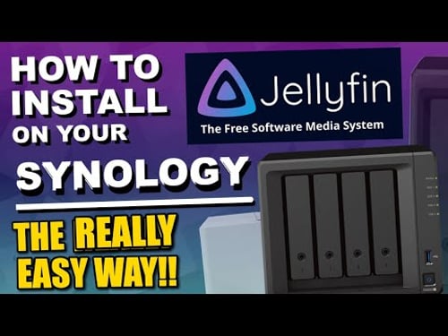 Synology NAS Jellyfin Installation - THE REALLY EASY WAY TO INSTALL IT!