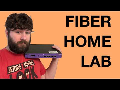 Building a Fiber Optic ISP in my Homelab
