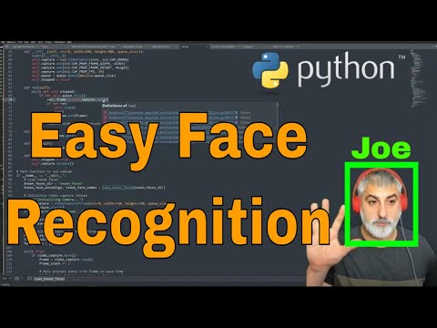 Face Recognition Python Tutorial Code Walk Through