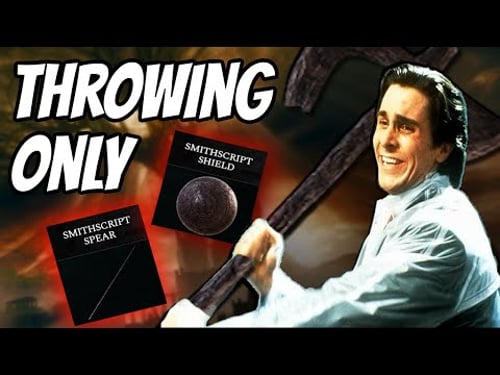 Can I beat Elden Ring's DLC with only THROWING WEAPONS?