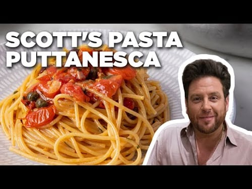 Scott Conant's Pasta Puttanesca | Food Network