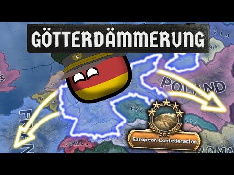 I Created the EU as Germany in the new Hoi4 DLC | Götterdämmerung