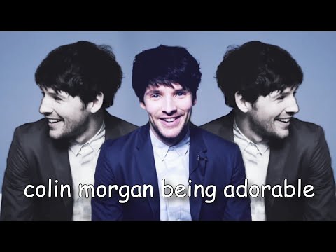 colin morgan being adorable for 12 minutes