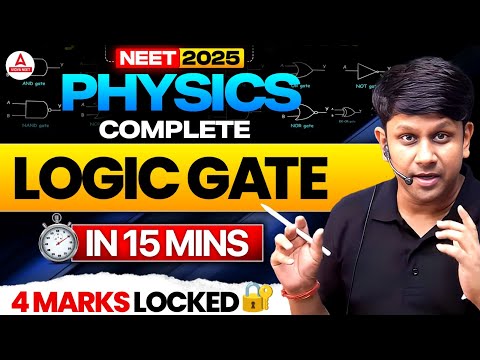 NEET Physics: Master Logic Gates in 20 Minutes: Essential NEET Revision for Droppers by GG Sir!