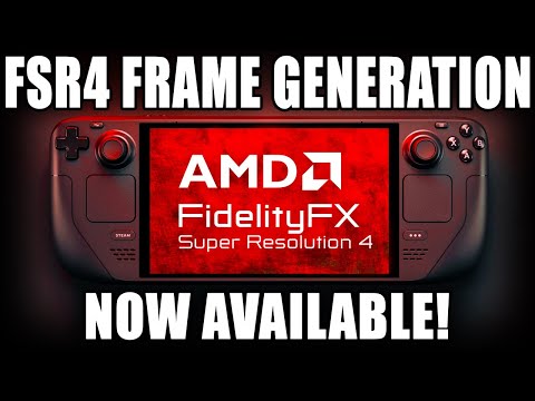 ULTIMATE FSR4 Steam Deck + Lossless Scaling FULL Setup Guide: NOW LIVE ON DECKY STORE!