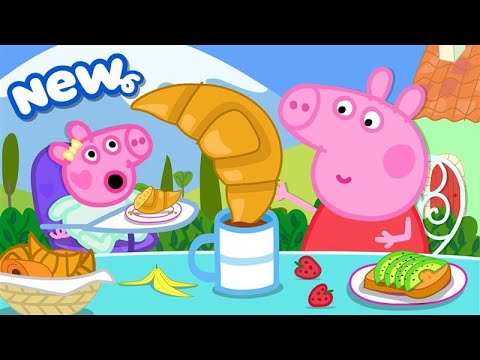 Peppa Pig Tales 2025 โ๏ธ Peppa & Evie Eat GIANT Croissant ๐ฅ BRAND NEW Peppa Pig Episodes