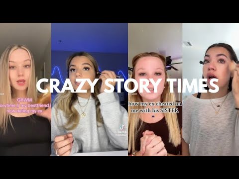 CRAZY TIKTOK STORY TIMES pt.1 ⚠️not my videos⚠️ #tiktok #grwm #crazy #storytime