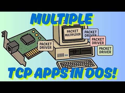 DOS Was More Advanced Than You Thought: multitasking network apps