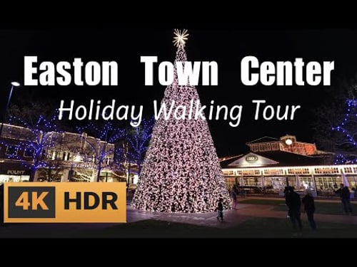Easton Town Center Holiday Walking Tour | Columbus Ohio