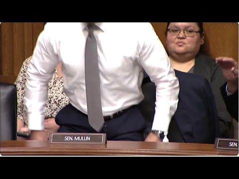 SEN. MULLIN Challenges Teamsters Chief Sean O'Brien: 'Stand your butt up' (ARCHIVE)