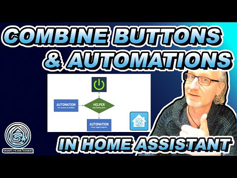 How to Combine BUTTONS and AUTOMATIONS in Home Assistant - Tutorial