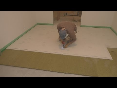 Шумоизоляция в панельном доме! KNAUF Суперпол! Шумоизоляция пола в новостройке