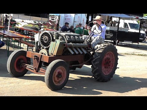 Seltsame Oldtimer und Wildes Eigenbau - Traktor - Sammelsurium - Compilation