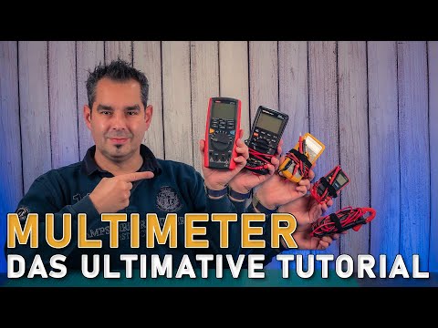 Multimeter 🛠️ Spannung, Strom & Widerstand messen 👍 Anleitung in Deutsch
