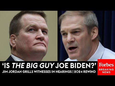 MUST WATCH: Jim Jordan Pitilessly Grills Witnesses At House Hearings | 2024 Rewind