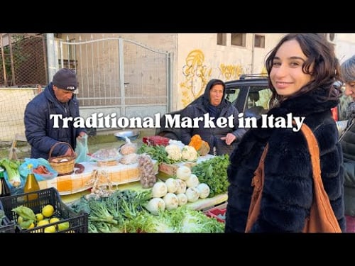 This is what a real Italian village market looks like (family grocery)