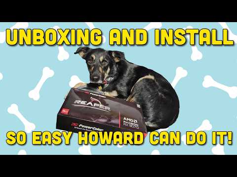 AMD RX 9070 Unboxing & Installation Guide | PowerColor Reaper GPU Upgrade from 6900 XT