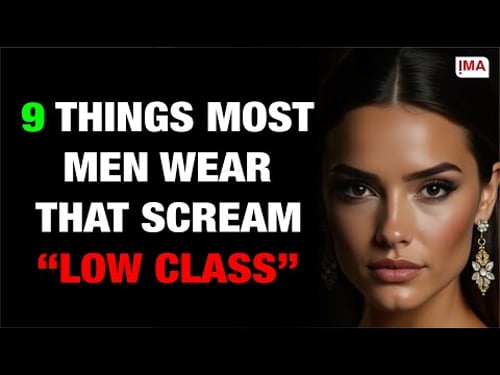 9 things UPPER Class Men Never Wear