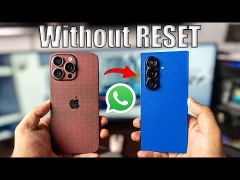 How To Transfer WhatsApp Chats From iPhone to Android Samsung Without Factory Reset - Step by Step