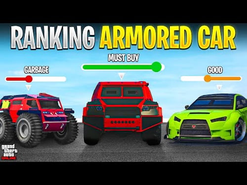 RANKING EVERY ARMORED VEHICLE From WORST to BEST in GTA Online (GTA5 Best Armored Vehicles)