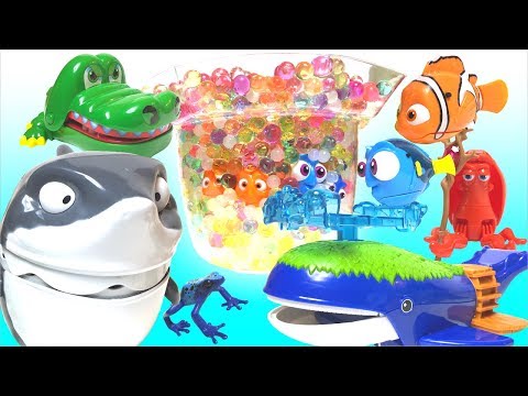 【Disney Pixar】Finding · Dolly Robo Fish Play Set Ania Whale Island