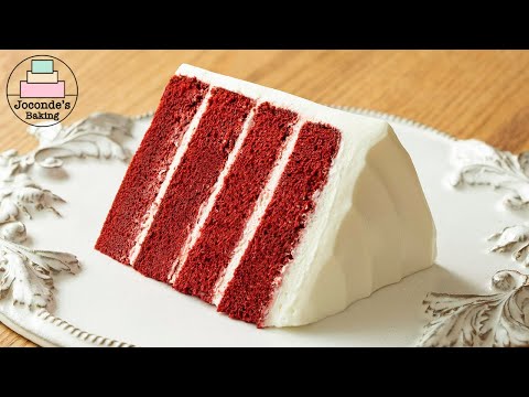 많은 분이 인증한 맛 스폰지 레드 벨벳 케이크/Fluffy Soft Red Velvet Cake