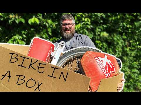 Restoring The Workhorse Of Honda Dirt Bikes From Boxes