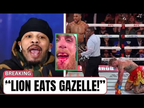 Tank Davis Can’t Stop Laughing After Jake Paul Gets Knocked Out