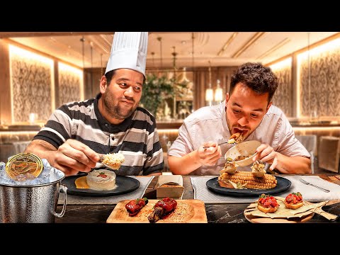 Cenando con un suscriptor cocinero en uno de los mejores restaurantes de Brasil