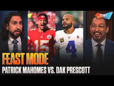 Nick takes Mahomes over Dak, Will Joe Burrow outplay Lamar Jackson in his return? | FTF