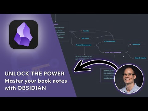Unlock the Power - Master Book Notes with Obsidian Canvas