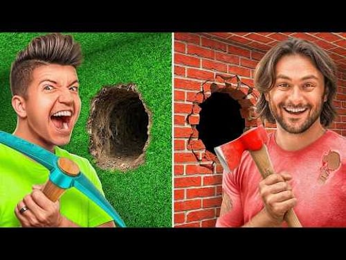 100 Layers of RED vs BLUE!