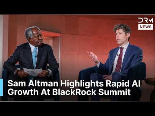 FULL INTERVIEW: OpenAI CEO Sam Altman Speaks on AI Scaling and Infrastructure Need | DRM News | AI1F