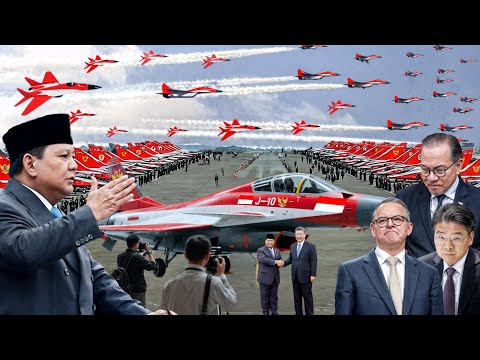 JET TEMPUR J-10C CHINA RESMI JADI PENGHUNI LANGIT RI! Kekuatan TNI AU Makin Ditakuti Negara Tetangga