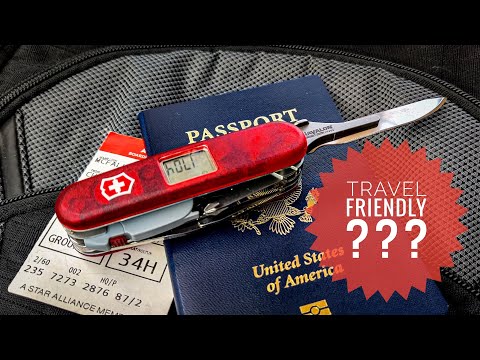 How I made this Travel Friendly Victorinox Traveller