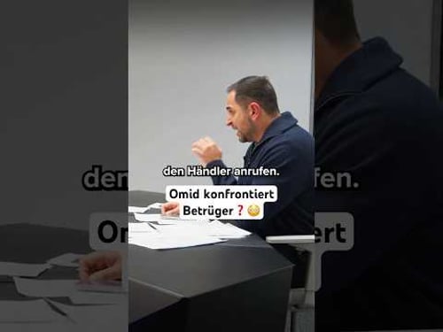 Omid ruft den Autohändler an #omidmouazzen #autohandel